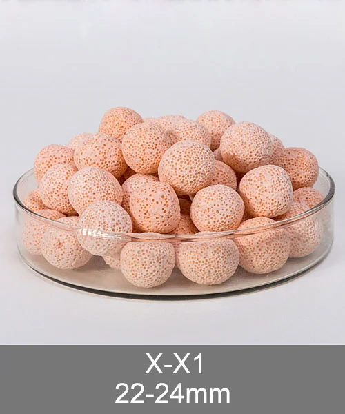 X-X1 bio ceramic balls, large white porous ceramic sphere filter media