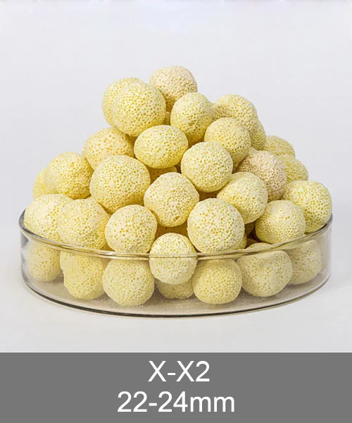 X-X2 bio ceramic balls, white porous ceramic ball for aquarium biofiltration
