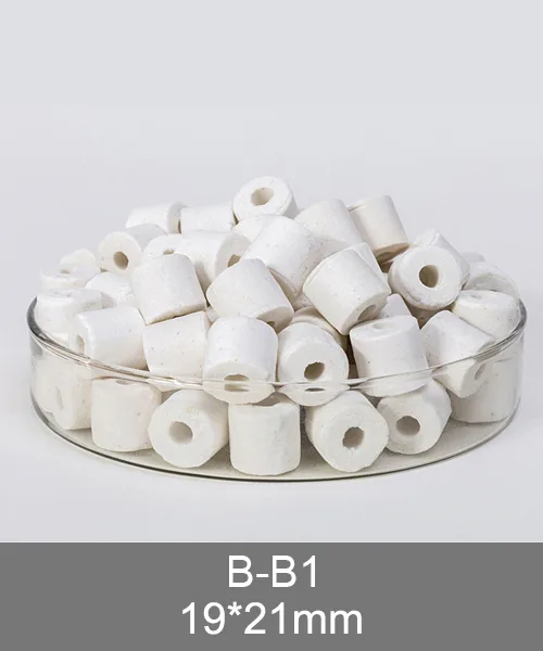 B-B1 ceramic rings, classic white ceramic ring 19x21mm for aquarium filtration