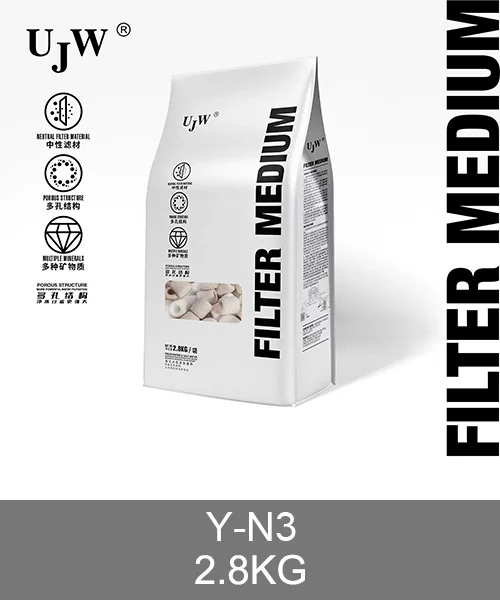 Y-N3 custom filter media, white ceramic block for private-label filter media