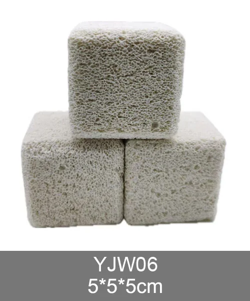 YJW06 custom filter media, ceramic media for God Brick brand retail packaging