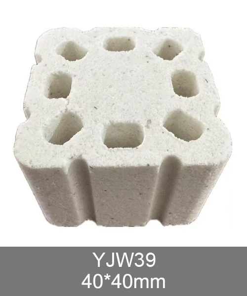 YJW39 custom filter media, porous ceramic media for branded filter media ranges