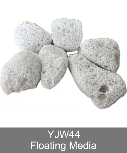YJW44 custom filter media, ceramic filter media for custom aquarium media programs